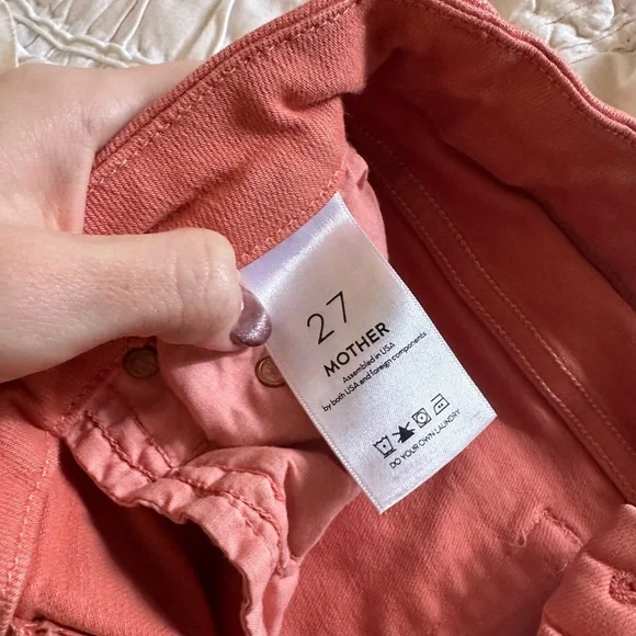 Mother Denim “The Looker Crop” in color play date, size 27 - Picture 3 of 6